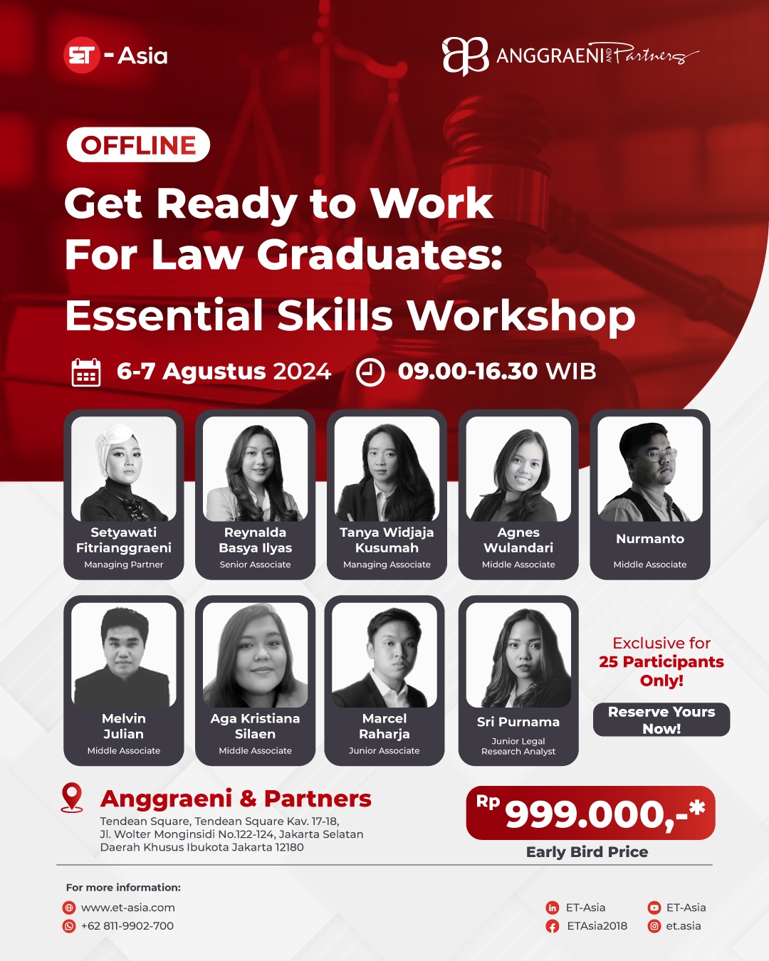 Featured Image for Offline Training for Law Graduates Essential Skill: Be Ready for Your Profession Recommended for Law Students, Fresh Graduates and Entry Level Professionals