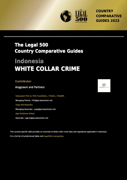 Indonesia The Legal 500 White Collar Crime Comparative Guide