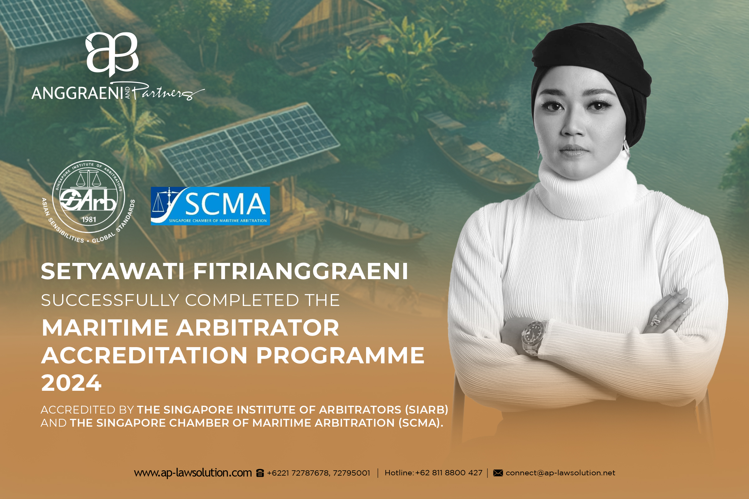 Featured Image for Setyawati Fitrianggraeni Completes Maritime Arbitrator Accreditation Programme 2024