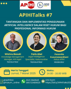 Challenges and Implementation of AI in Legal Research: Insights from APIHITalks #7 Webinar