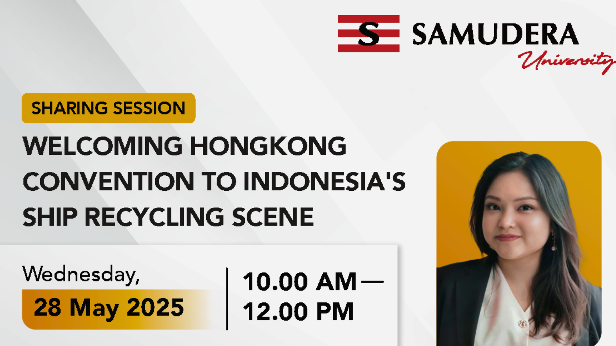 Featured Image for Session on “Welcoming the Hong Kong Convention to Indonesia’s Ship Recycling Scene.