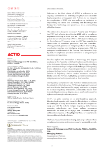 Special Issue on Personal Data Protection

