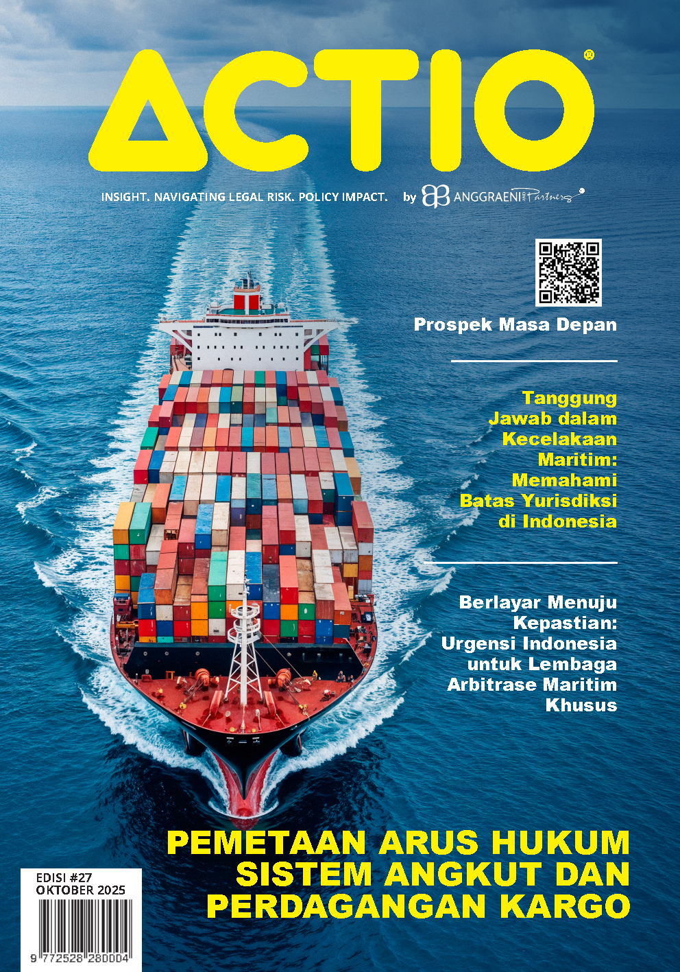 Featured Image for ACTIO Edisi Ke-27: Analisis Komprehensif Hukum Maritim Indonesia, Arbitrase Maritim, dan Tata Kelola Pelayaran